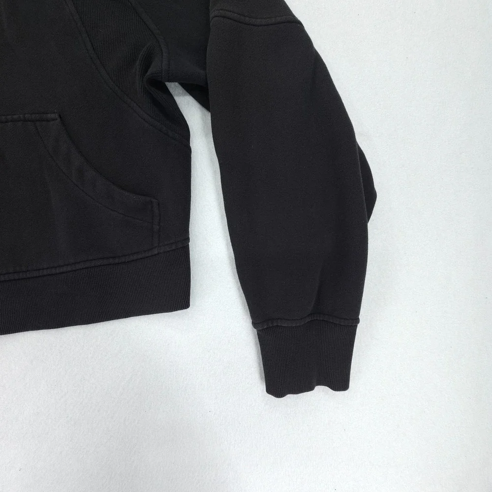 Lululemon Sweatshirt Womens XS/S Black Scuba Oversized Full Zip Hoodie Yoga Gym